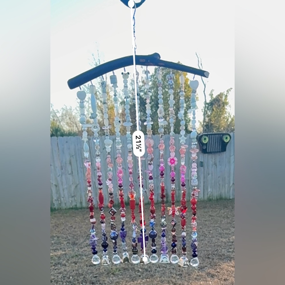 🌪️ Storm to Sparkle: Hurricane Michael Salvaged Wood Suncatcher - Picture 4 of 15